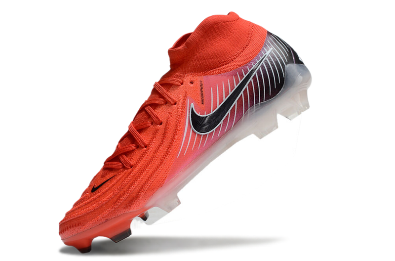 Chuteira Campo Nike Phantom Luna 2 Elite FG Vermelha e Preta