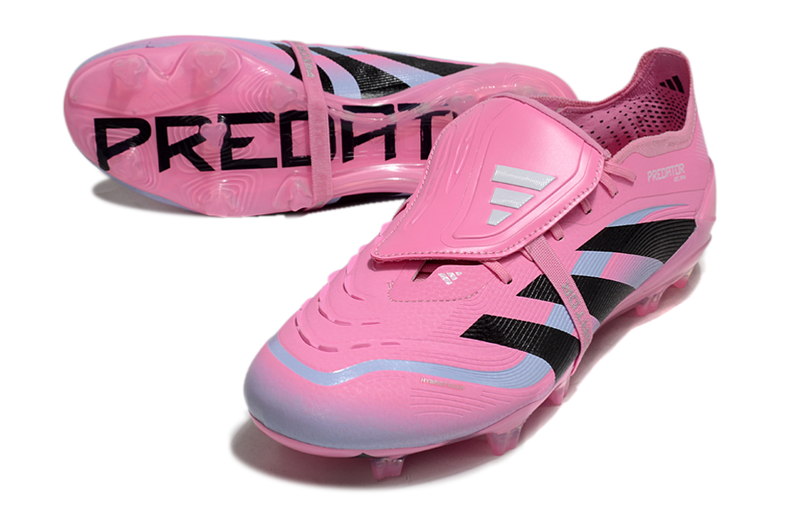 Chuteira Campo Adidas Predator FT 30 Elite FG Rosa e Preto