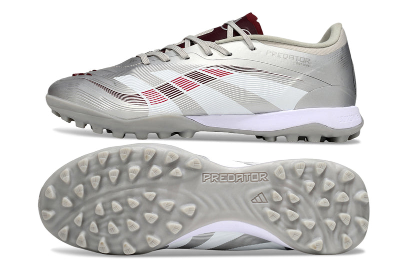 Chuteira Society Adidas Predator Elite TF Prata "Bellingham"