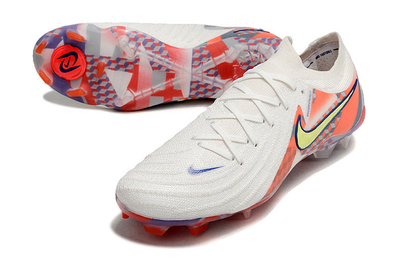 Bota de futbol Nike Phantom GX 2 Elite FG "Barna Pack" blanca i vermella