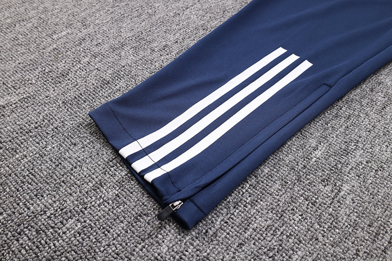 Adidas Training Cold Weather Set Light Blue, Navy Blue and White