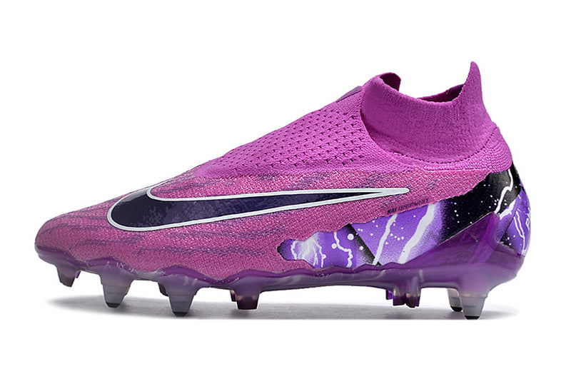 Nike Phantom GX DF Elite Purple Aluminum Spike "Thunder" Field Football Boot