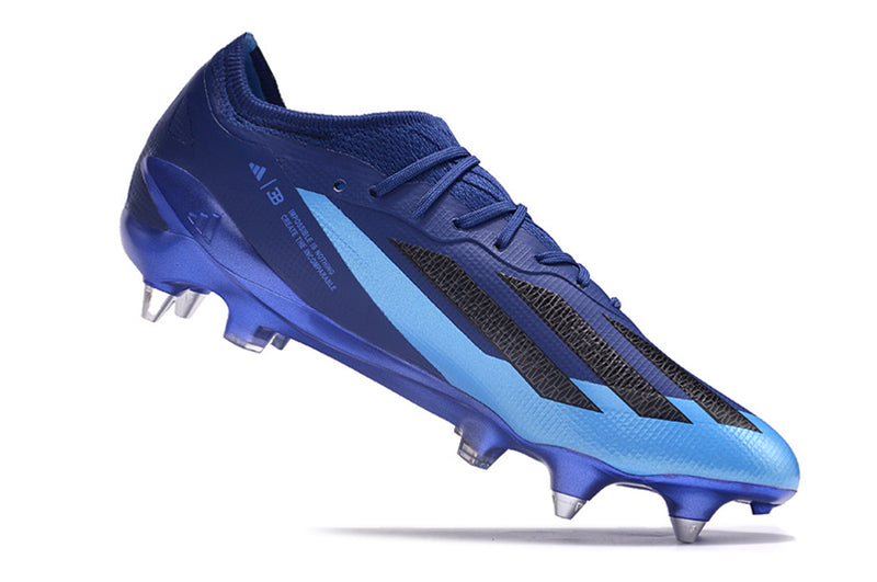 Bota de futbol Adidas X Crazyfast.1 Aluminum Toe Blau "Bugatti".