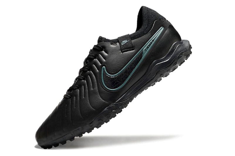 Chuteira Society Nike Tiempo Legend 10 Pro TF Preto "Shadow Pack"