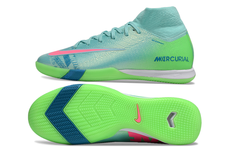 Chuteira Futsal Nike Air Zoom Mercurial Superfly 10 Elite IC Verde "Cosmic Speed"