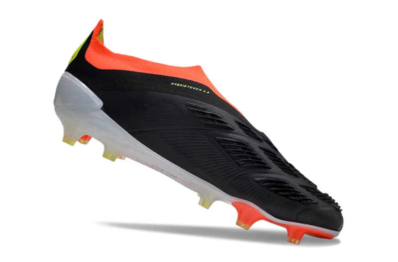 Adidas Predator LL Elite FG Black, Orange and White "Solar Energy" Field Boots