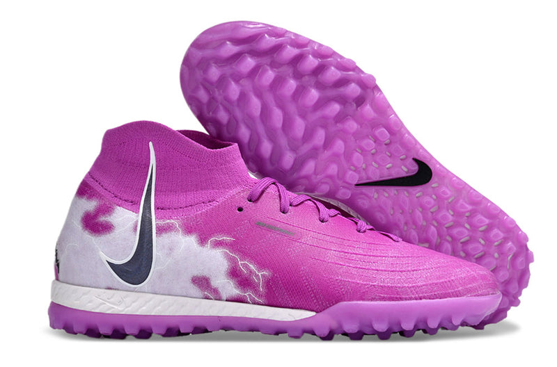 Bota de futbol Nike Phantom Luna Elite TF Purple "Thunder". 