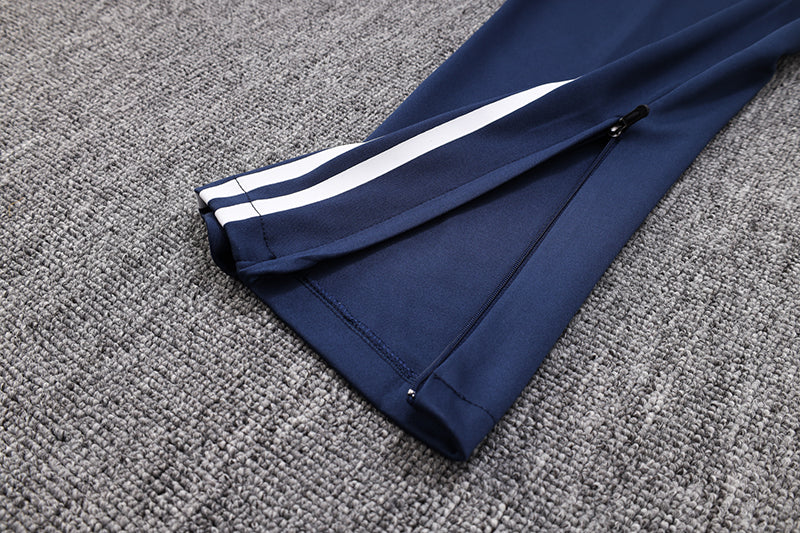 Adidas Training Cold Weather Set Light Blue, Navy Blue and White