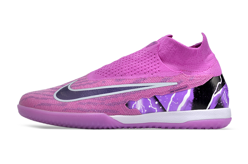 Chuteira nike roxa e hot sale rosa