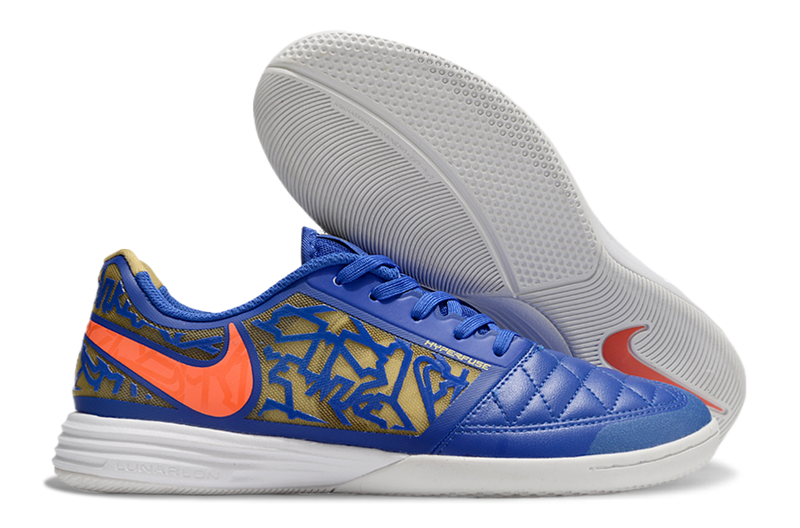 Chuteira Futsal Nike Lunar Gato II IC Azul