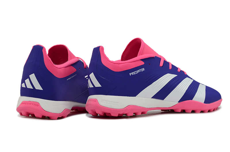 Adidas Predator Elite TF Blue and Pink Society Football Boots 