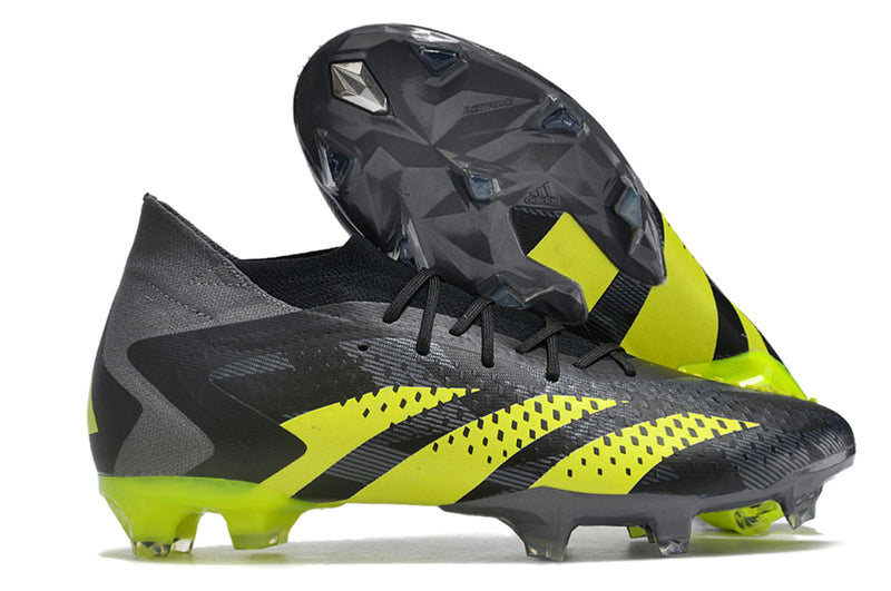 Botes de futbol Adidas Predator Accuracy.1 FG negre i verd "Crazycharged Pack"