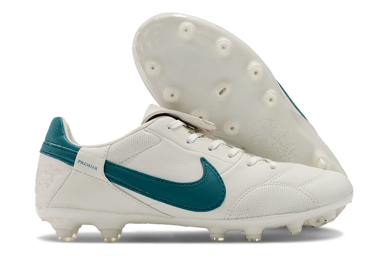 Nike Premier 3 FG White and Green "Metalic Summit Pack" Football Boots 