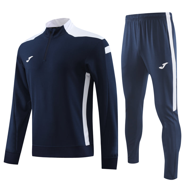 Conjunto de Frio Joma Training Azul e Branco