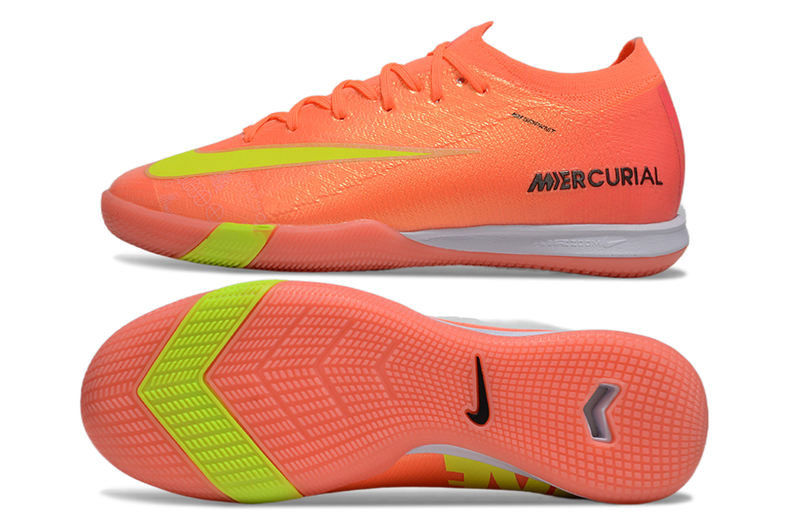 Chuteira Futsal Nike Air Zoom Mercurial Vapor 16 Elite IC Laranja "Cosmic Speed"