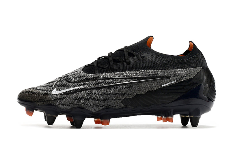 Nike Phantom GX Elite Aluminum Spike Football Boots Black and Orange "Black Pack"