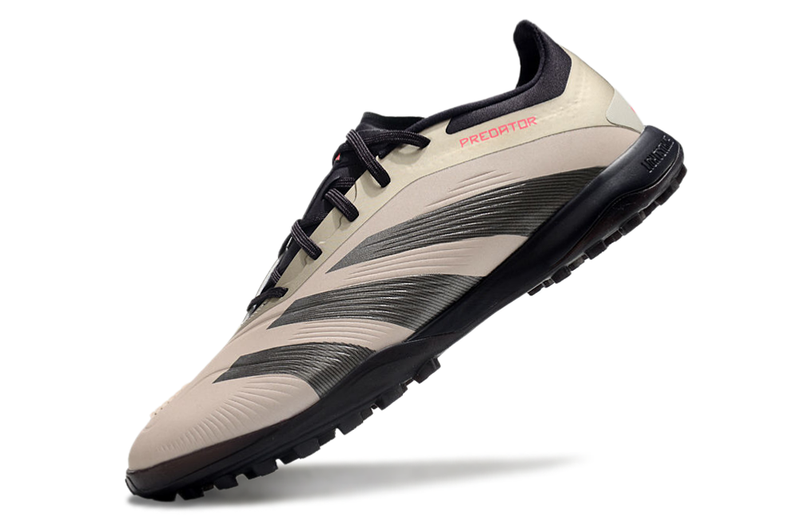 Chuteira Society Adidas Predator Elite TF Prata, Vermelho e Preto