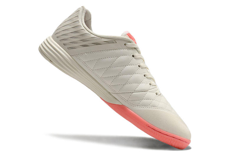 Nike Lunar Gato II IC Futsal Boot Grey and Pink