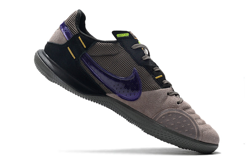 Nike StreetGato IC Futsal Boot Grey and Purple