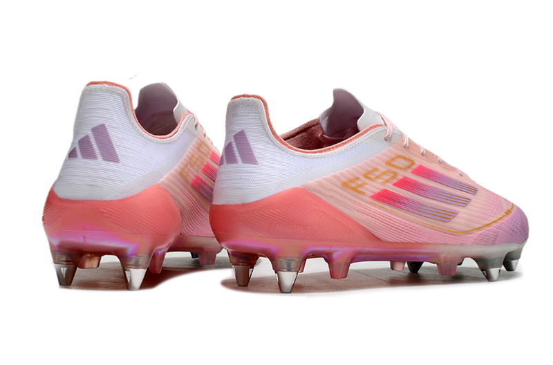 Chuteira Campo Adidas F50 Ponta de Aluminio Rosa "LY304"