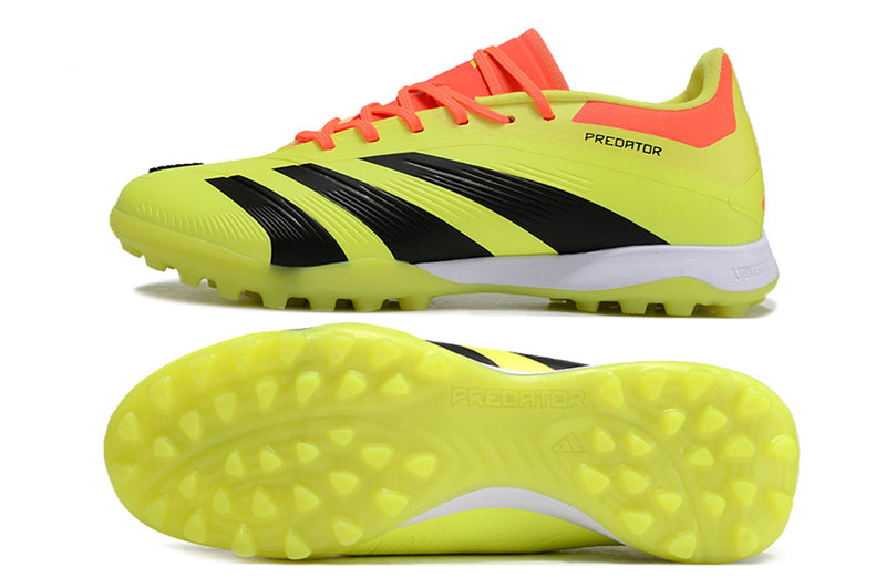 Botes de futbol Adidas Predator Elite TF groc, negre i vermell "Energy Solar Pack"