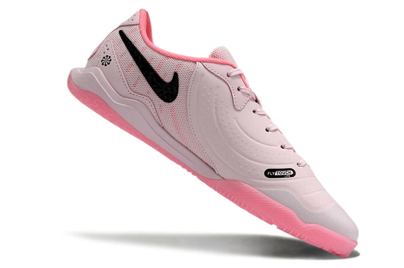 Chuteira Futsal Nike Tiempo Legend 10 Academy IC Rosa e Preto "Mad Brilliance Pack"