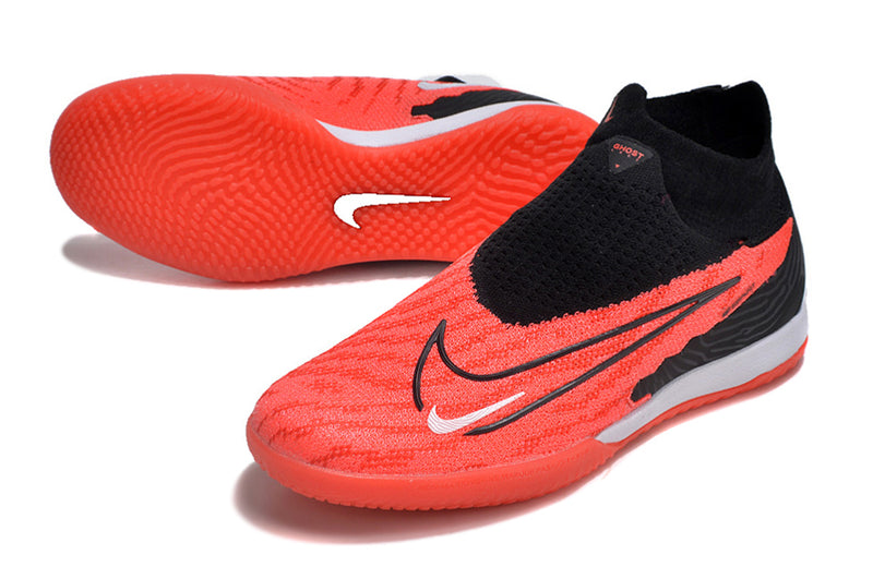 Chuteira Futsal Nike Phantom GX DF Elite IC Preta e Vermelha "Ready Pack"