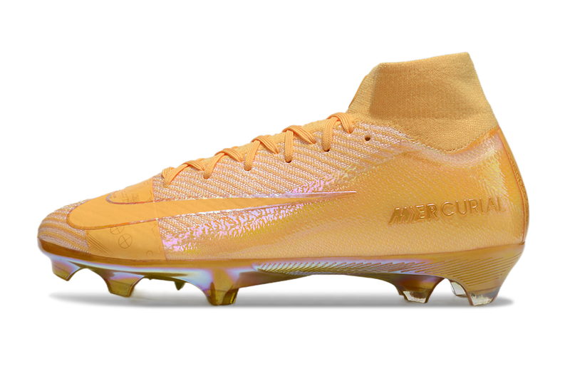 Chuteira Campo Nike Air Zoom Mercurial Superfly 10 Elite FG Amarelo