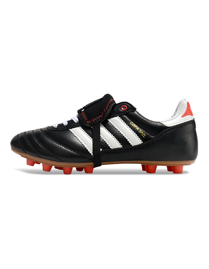 Chuteira Campo Adidas Copa Mundial FG Preta e Branca "Made in Germany"