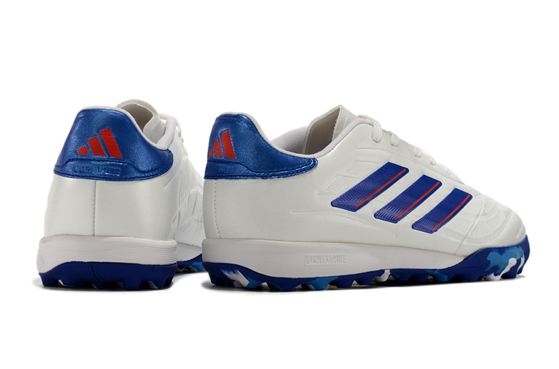 Adidas Copa Pure.1 TF White, Blue and Red "Advancement Pack" Society Football Boots