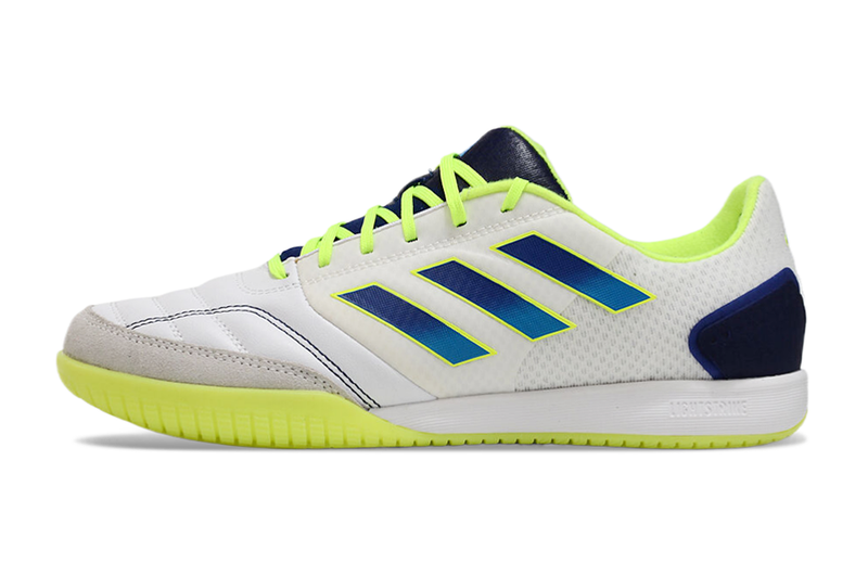 Adidas Competition TOP IC Futsal Boot White, Green and Blue 