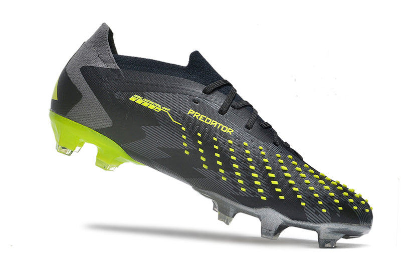 Adidas Predator Accuracy.1 FG Low Black and Green "Crazycharged Pack" Field Boots