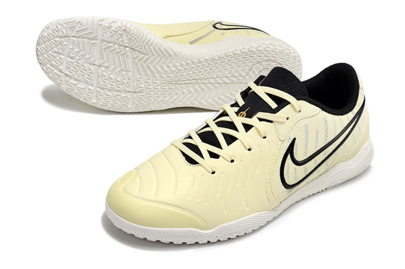 Nike Tiempo Legend 10 Academy IC Beige and White "Mad Ready Pack" Futsal Boot