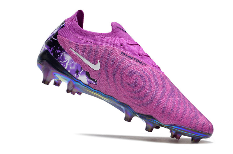 Bota de futbol Nike Phantom GX Elite FG violeta "Thunder".