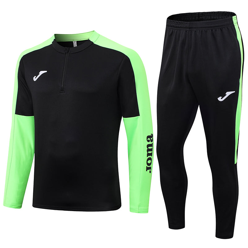 Joma Training Cold Set negre i verd neó