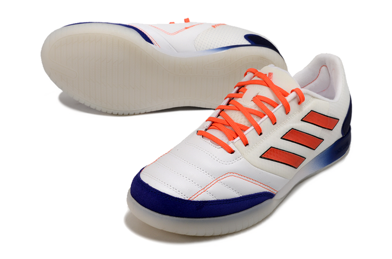 Adidas Competition Top IC Futsal Boot White, Blue and Red 