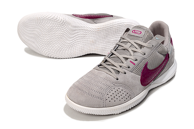 Nike StreetGato IC Futsal Boot Grey and Purple 