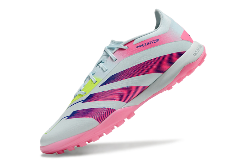 Chuteira Society Adidas Predator Elite TF Branca e Rosa "Olympic Boot Pack"