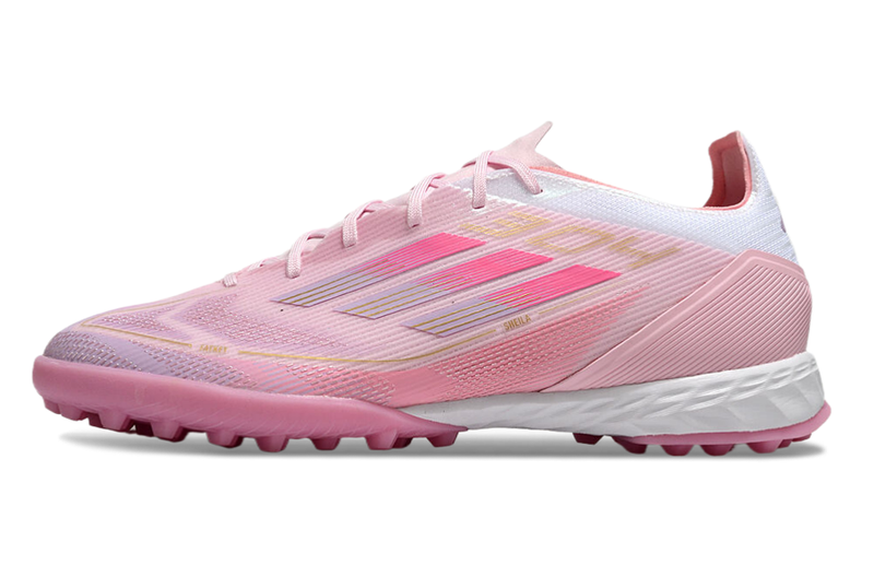 Chuteira Society Adidas F50 TF Rosa "LY304"