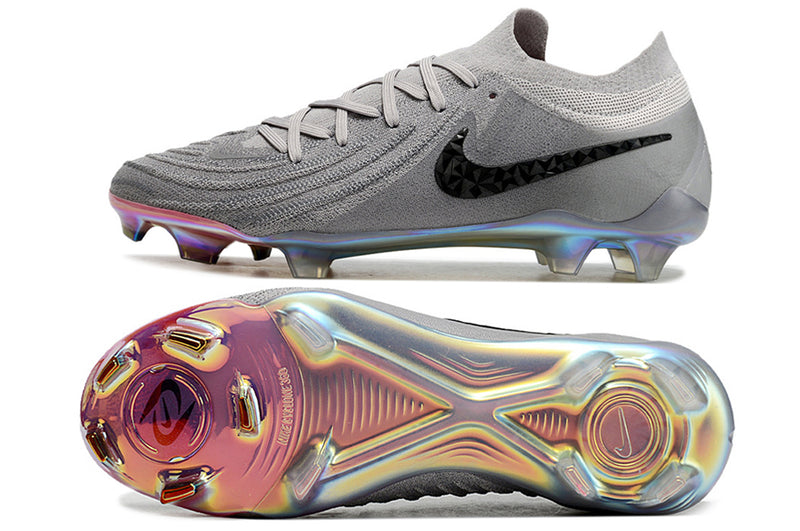 Chuteira Campo Nike Phantom GX 2 Elite FG Prata "Rising Gem Pack"