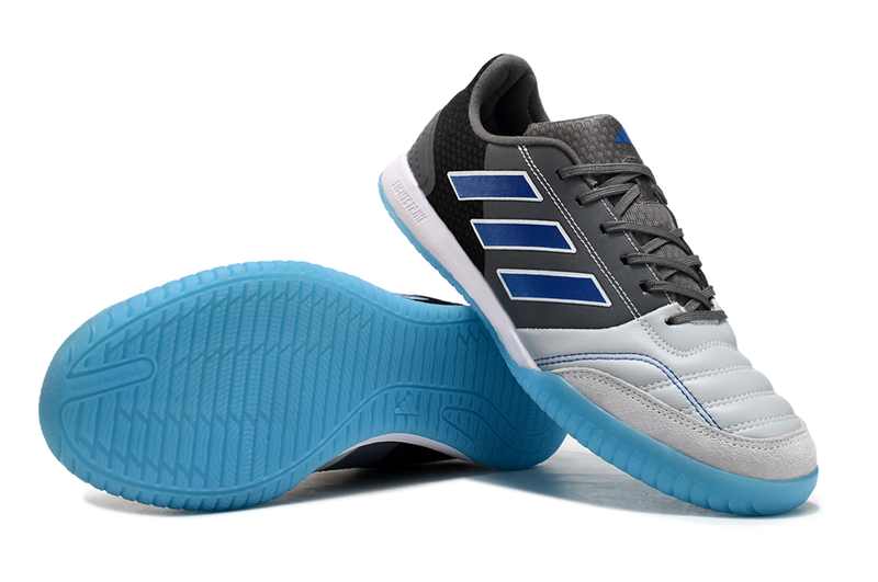 Adidas Competition Top IC Futsal Boot Grey, Blue and White 