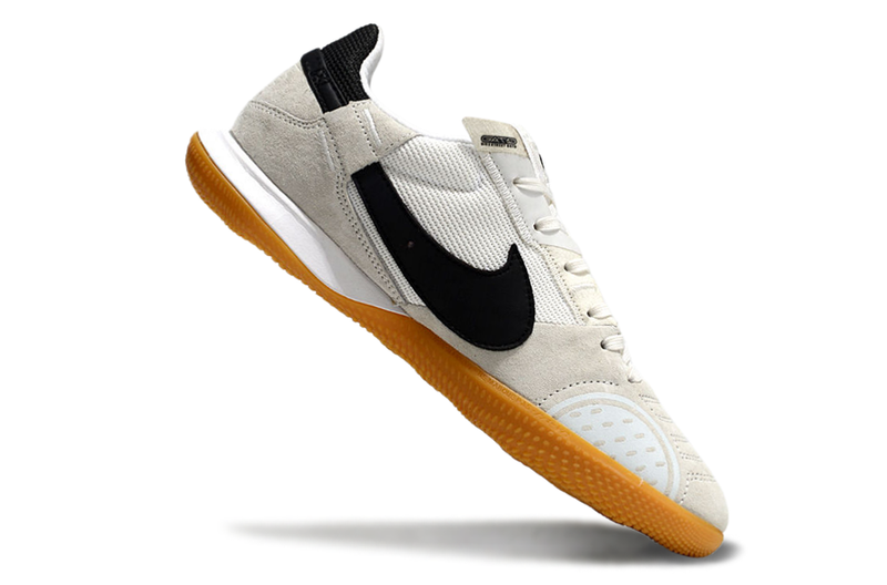 Chuteira Futsal Nike StreetGato IC Branca e Preta