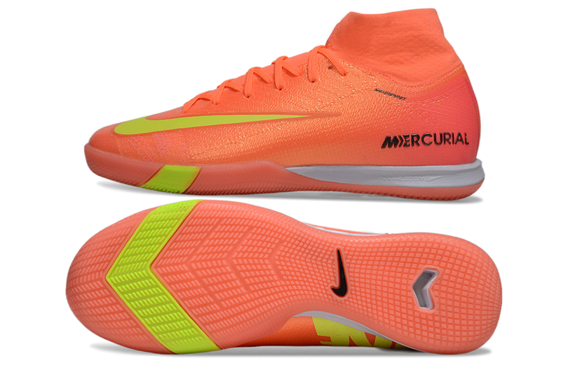 Chuteira Futsal Nike Air Zoom Mercurial Superfly 10 Elite IC Laranja "Cosmic Speed"