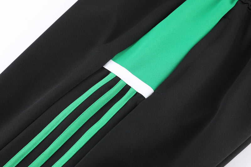 Adidas Sportswear Cold Weather Set Green, Black and White