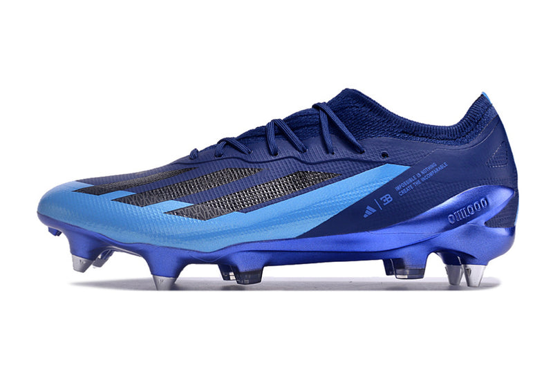 Bota de futbol Adidas X Crazyfast.1 Aluminum Toe Blau "Bugatti".