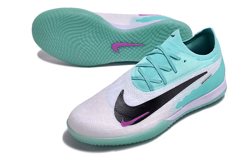 Chuteira Futsal Nike Phantom GX Elite IC Branca e Verde