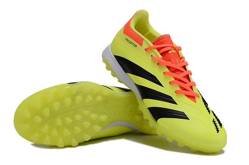 Botes de futbol Adidas Predator Elite TF groc, negre i vermell "Energy Solar Pack"