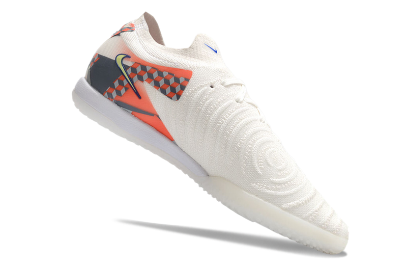 Botes de futbol sala Nike Phantom GX 2 Elite IC blanc, gris i vermell "Barna Pack"