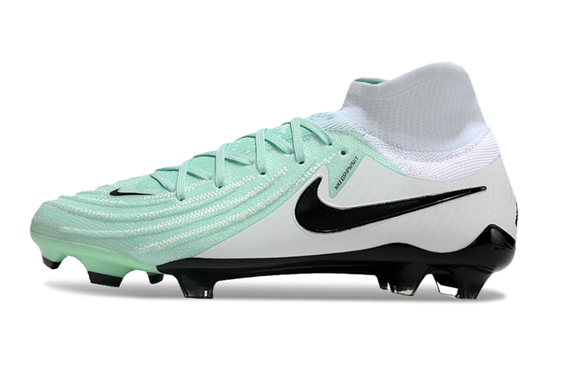 Chuteira Campo Nike Phantom Luna 2 Elite FG Branca e Verde