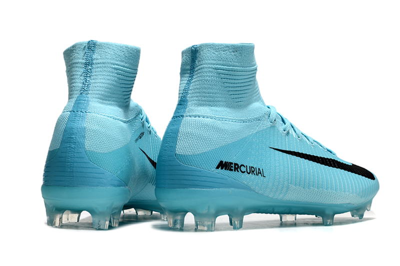 Bota de futbol Nike Retro Mercurial Superfly 5 FG blau 